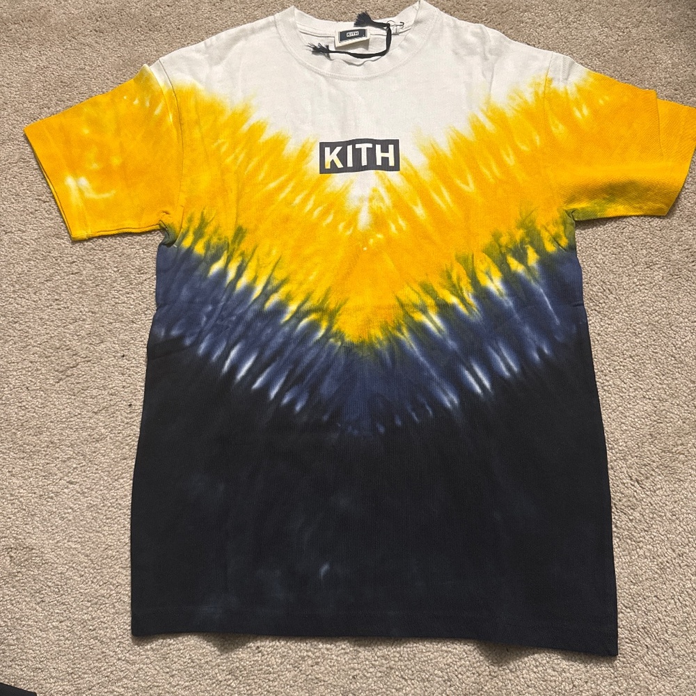 Kith tye dye shirt size small (new)